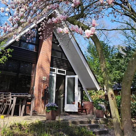 Feriehus Stylish In The Woods Near National Park With Private Hot Tub Free Wifi And Parking Meijel