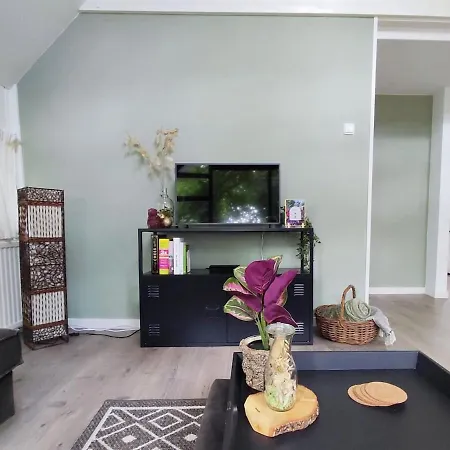 Tatil Evi Stylish In The Woods Near National Park With Private Hot Tub Free Wifi And Parking Meijel